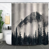 FOREST DIGITAL PRINTING SHOWER CURTAIN_CWMM1800