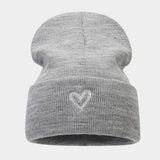 THICKENED HEART EMBROIDERED KNITTED HAT_CWAH1607