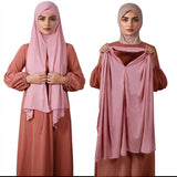 SOLID COLOR MERCERIZED COTTON JERSEY HEADSCARF_CWASC2447