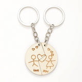 CREATIVE PENDANT WOODEN KEYCHAIN_CWMM0568