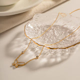 NEW BUTTERFLY DIAMOND NICHE LUXURY NECKLACE_CWAJE1440