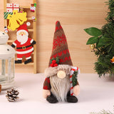 RUDOLPH DWARF DOLL FACELESS DOLL DOLL ORNAMENTS_CWMM2912