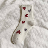 HOME WARM FAUX MINK PLUSH MIDDLE SOCKS_CWMS1131