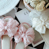 NEW RETRO SWEET BIG BOW SOFT BOTTOM SLIPPERS_CWMM2942
