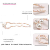 Wavy Acetate Retro Hairpin Hair Accessories