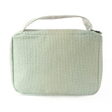 Striped Seersucker Portable Storage Bag_Cwab1412
