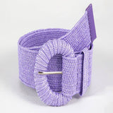 RETRO ELASTIC BELT WITH BRAIDED BUCKLE_CWABE0440
