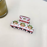 CHRISTMAS REINDEER SNOWFLAKE HAIR CLIP SHARK CLIP_CWAHA2153