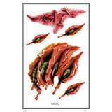 BLOODY SCAR TATTOOS HALLOWEEN PARTY WOUNDS_CWMM8378