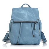 PU LEATHER BACKPACK CANDY COLOR FOR WOMEN HANDBAG_CWAB0741