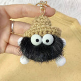 Cwmm10414_Soot Sprite Keychain Cute Bag Charm