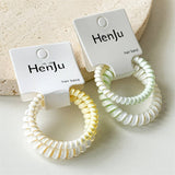 COLORFUL GRADIENT TELEPHONE LINE HAIR BAND_CWAHA1370