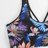 TANK TOP PRINTED TWO PIECE SWIMSUIT SET_CWMW0331