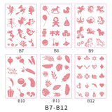 KIDS TATTOO STICKER SET CREATIVE BODY ART DECALS_CWMM8355