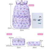 Waterproof Backpacks For School Girls -Piece Set_Cwab5381