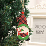 CHRISTMAS DECORATIONS PAINTED WOODEN PENDANTS_CWMM2650