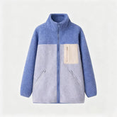 Warm Zipper Loose Fleece Jacket