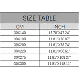GREEN PINE CONE PRINTED FABRIC LONG TABLECLOTH_CWMM0999