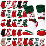 CHRISTMAS SOFT PLUSH SOCKS_CWMS0624