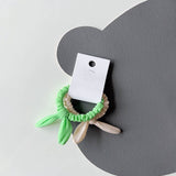 NEW COLOR MATCHING BOW HAIR RING HAIR ROPE_CWAHA1851