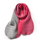 DOUBLE SIDED CRINKLE SCARF ELEGANT WINTER WRAP_CWASC0208