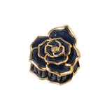 Sweet Rose Flower Hair Claw Small Elegant_Cwmm4981