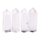 CLEAR QUARTZ CRYSTAL POINT HEX TOWER_CWMM8098