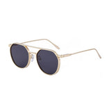 OVAL FRAME SUNGLASSES METALDOUBLE BRIDGESUNGLASSES_CWASG0560