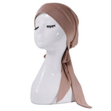ETHNIC STYLE ELASTIC RIBBON PULLOVER HEADSCARF_CWASC2427