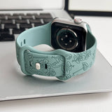 APPLE WATCH ULTRAS9S8 ENGRAVED FLAMINGO STRAP_CWWW0057