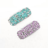 FRESH SWEET SILVER FULL RHINESTONE SIDE CLIP_CWAHA6363