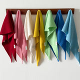 Pure Wool Knit Triangle Scarf Multi-Use_Cwov00279