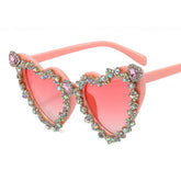 FASHION RETRO RHINESTONE HEART SUNGLASSES_CWASG0758