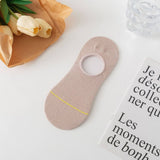 CASUAL SOLID COLOR MESH INVISIBLE SOCKS FOR WOMEN_CWMS2032