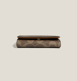 New Vintage Geometric Letter Mini 3-Fold Wallet_Cwab06269
