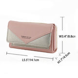 Women Exquisite And Simple Contrast Wallet_Cwab1252