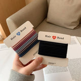 10 PACK OF SIMPLE AND VERSATILE HAIR SCRUNCHIES_CWAHA2732