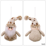 Cwasc1948_Christmas Tree Santa Claus Snowman Deer Pendant