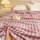 Double-Sided Flannel Coral Fleece Blanket_Cwmm10517