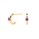 MULTICOLOR C SHAPED SIMPLE EXQUISITE EARRINGS_CWAJE1727