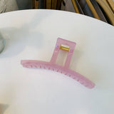 Cwaha1533_13Cm Simple Large Hair Claw Clip