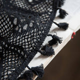 RETRO PASTORAL CROCHET HOLLOW ROUND TABLECLOTH_CWMM0949