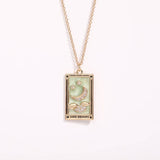 Womens Personalized Vintage Tarot Necklace_Cwmm3786
