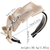 SIMPLE SIDE PLEATED WIDE HEADBAND_CWAHA2250