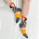 CARTOON JACQUARD SNOWBOARDING SOCKS_CWMS0198