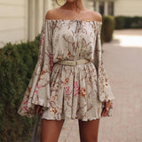 Stylish Sexy One-Shoulder Short Dress