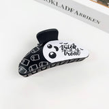 GOTHIC HALLOWEEN CLAW CLIP PUMPKIN GHOST DESIGN_CWAHA1443