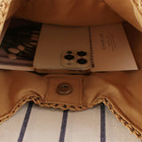 STRAW HOLIDAY COMMUTER SHOULDER BAG_CWAB2010