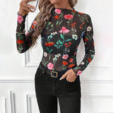 SEXY LEOPARD PRINT MESH FITTED T SHIRT_CWTBLL3423