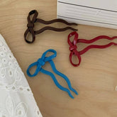 TEMPERAMENT BOW U SHAPED HAIRPIN_CWAHA2691